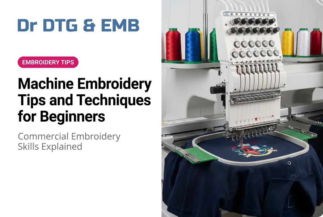 Machine Embroidery Tips and Techniques for Beginners