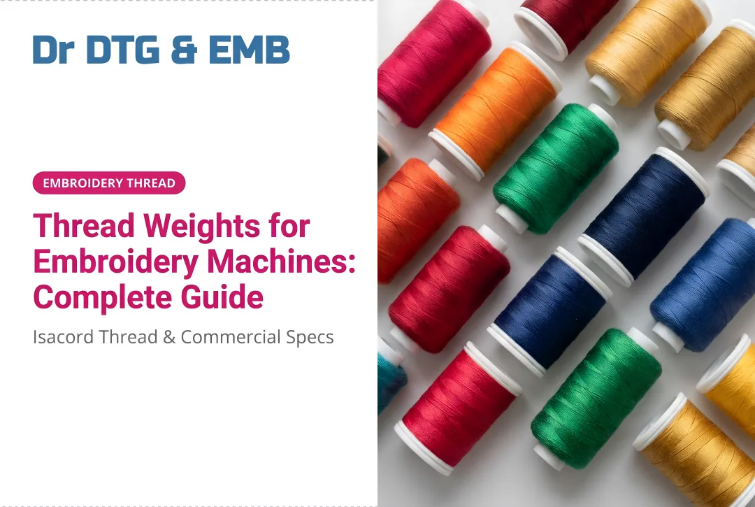 Thread Weights for Embroidery Machines: Complete Guide