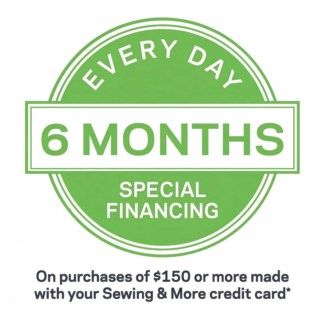 Embroidery equipment financing process