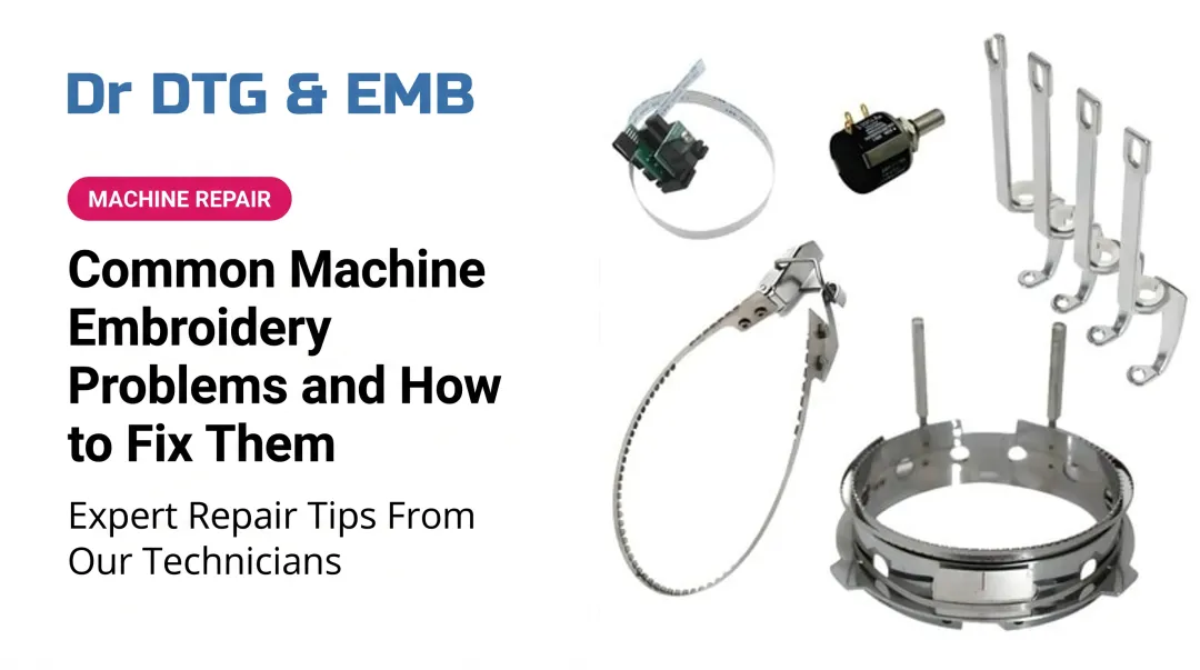 Common Machine Embroidery Problems and How to Fix Them