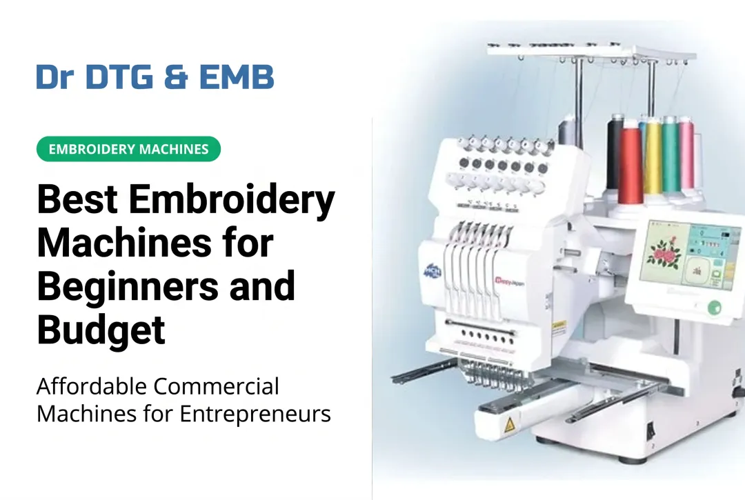 Best Embroidery Machines for Beginners and Budget