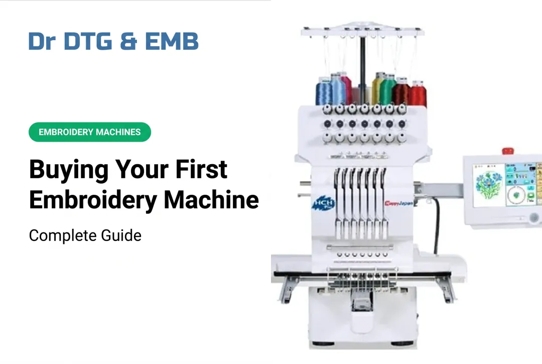 Buying Your First Embroidery Machine: Complete Guide