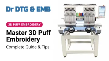 Master 3D Puff Embroidery: Complete Guide &amp; Tips