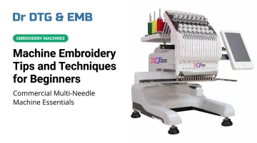 Machine Embroidery Tips and Techniques for Beginners