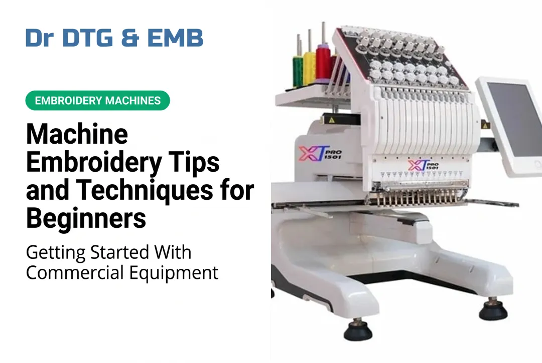 Machine Embroidery Tips and Techniques for Beginners