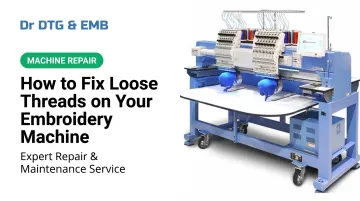 How to Fix Loose Threads on Your Embroidery Machine