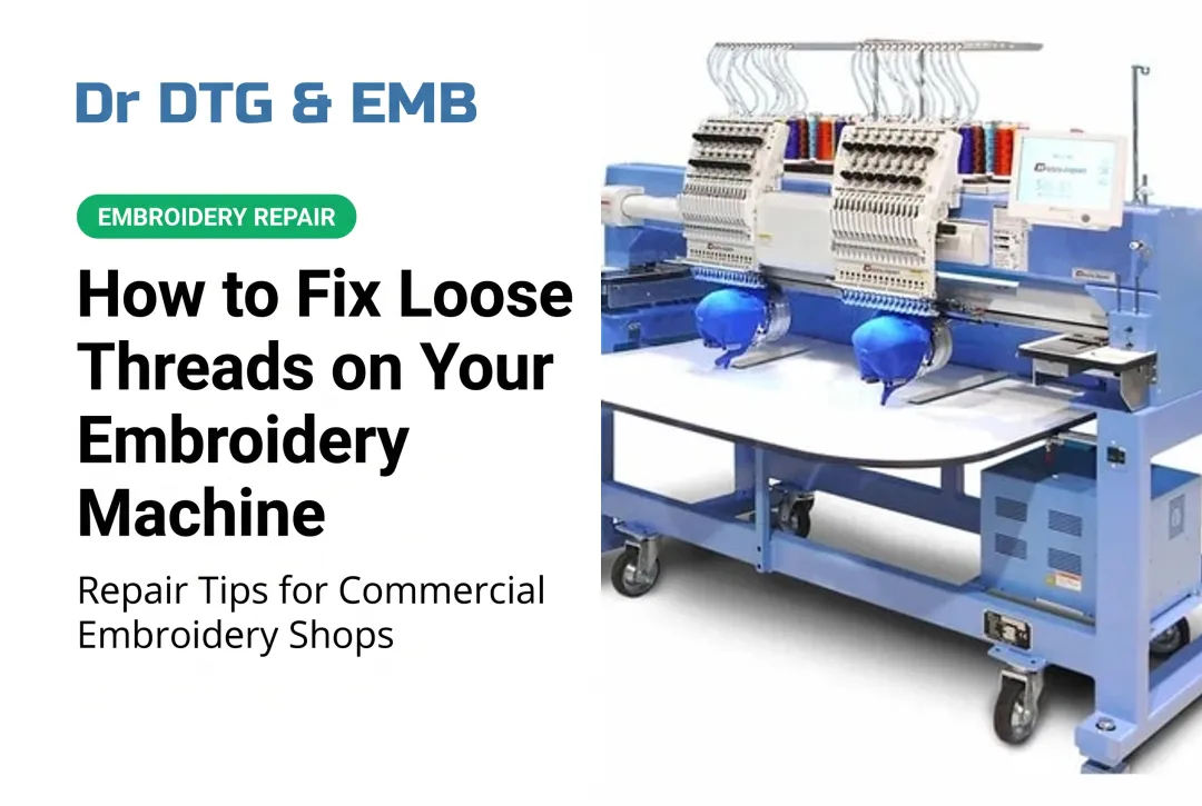 How to Fix Loose Threads on Your Embroidery Machine