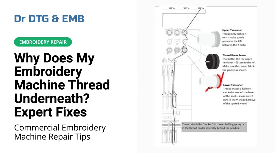 Why Does My Embroidery Machine Thread Bunch Underneath? Expert Fixes