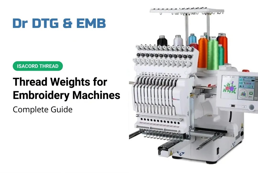 Thread Weights for Embroidery Machines: Complete Guide