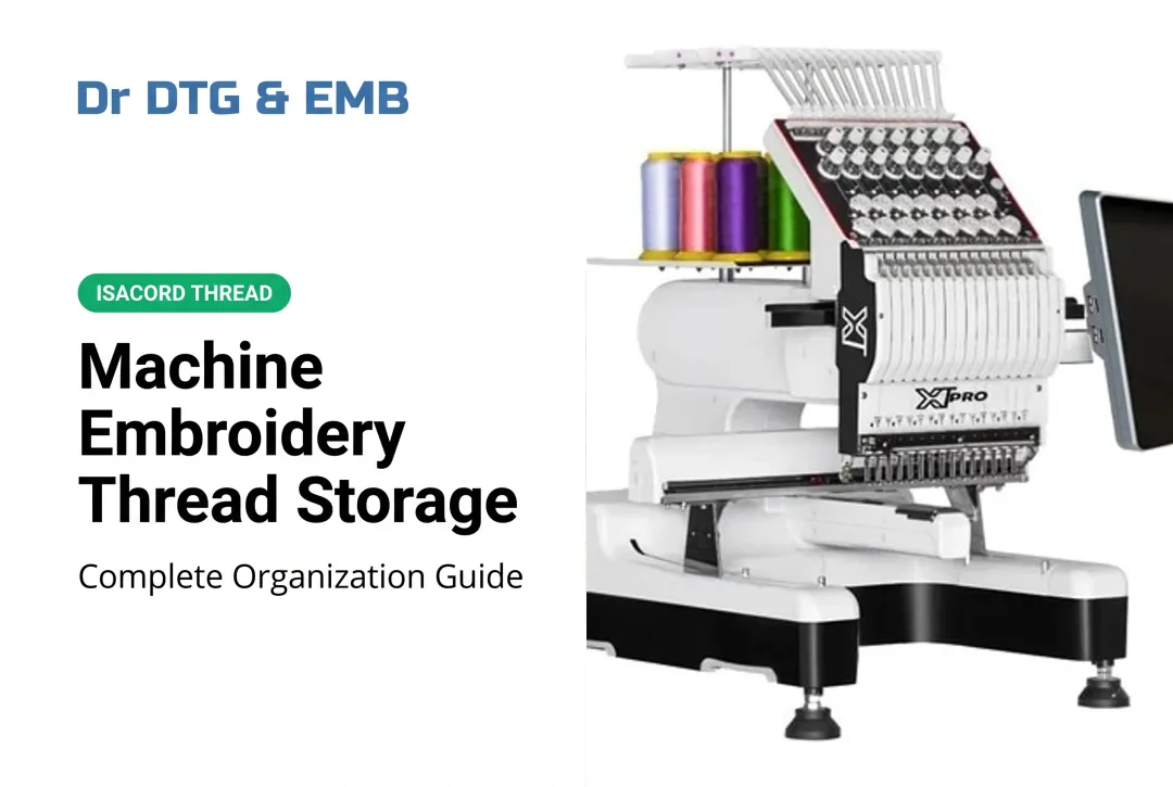 Machine Embroidery Thread Storage: Complete Organization Guide