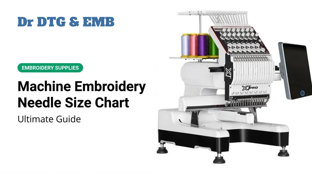 Machine Embroidery Needle Size Chart: Ultimate Guide