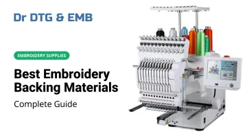 Best Embroidery Backing Materials: Complete Guide