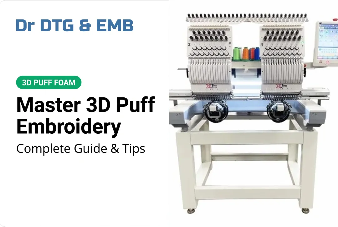 Master 3D Puff Embroidery: Complete Guide & Tips