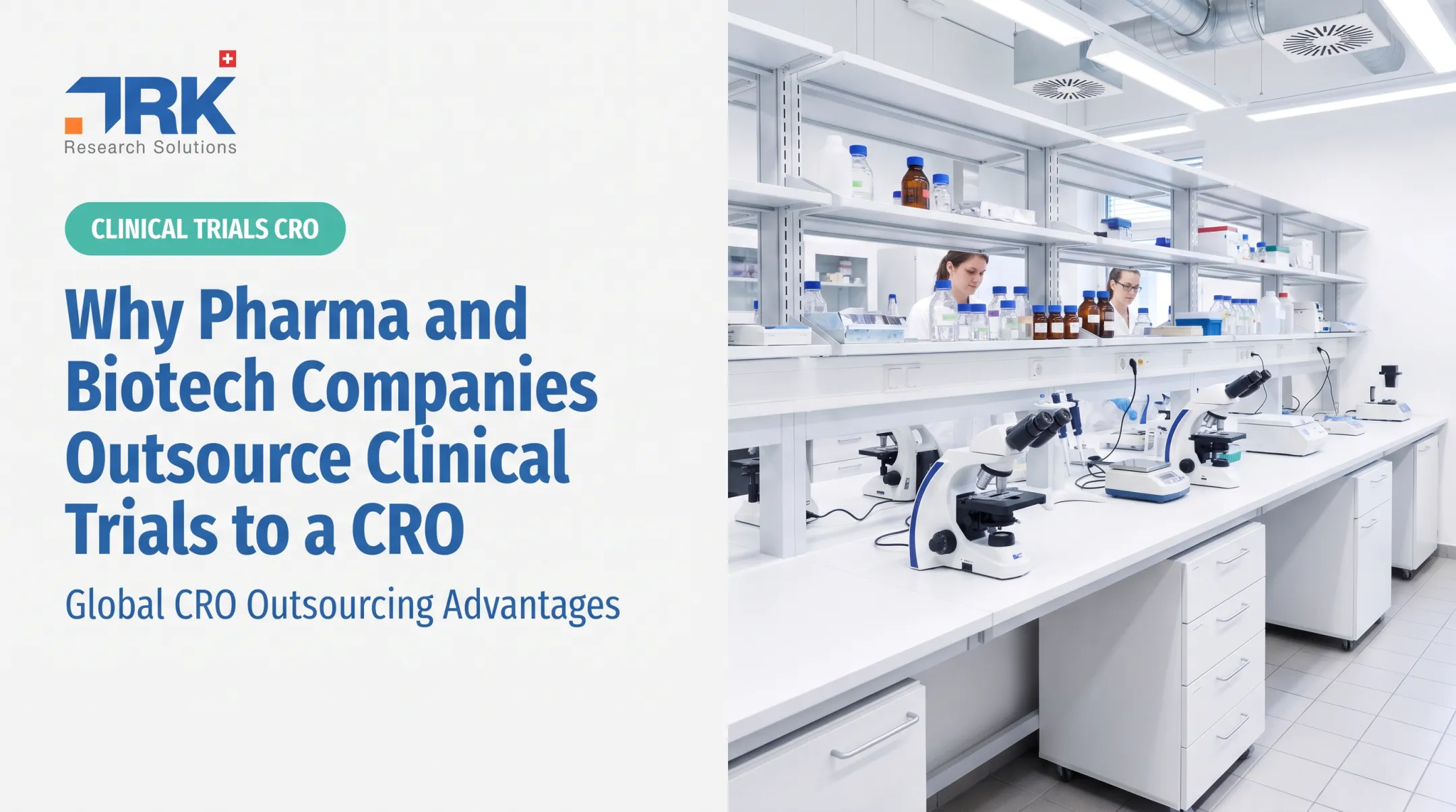 Why Pharma and Biotech Companies Outsource Clinical Trials to a CRO