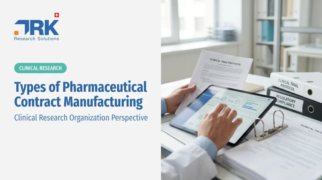 Types of Pharmaceutical Contract Manufacturin