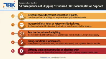 Five consequences of missing CMC documentation support in drug development