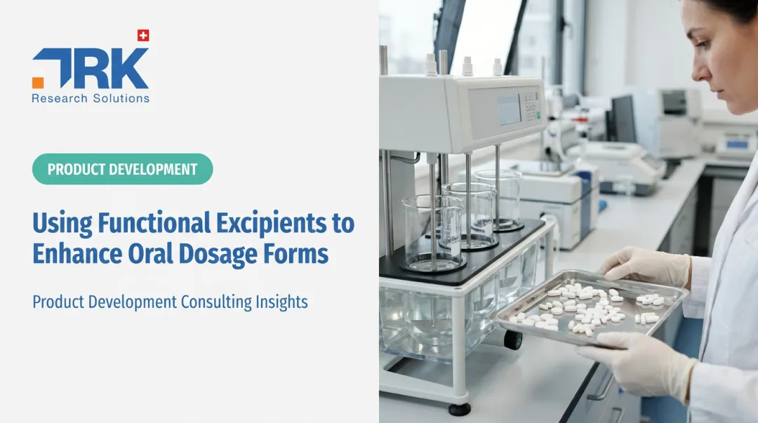 Using Functional Excipients to Enhance Oral Dosage Forms