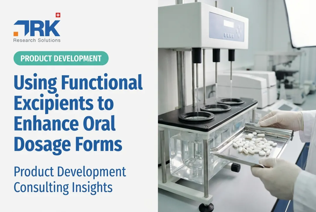 Using Functional Excipients to Enhance Oral Dosage Forms