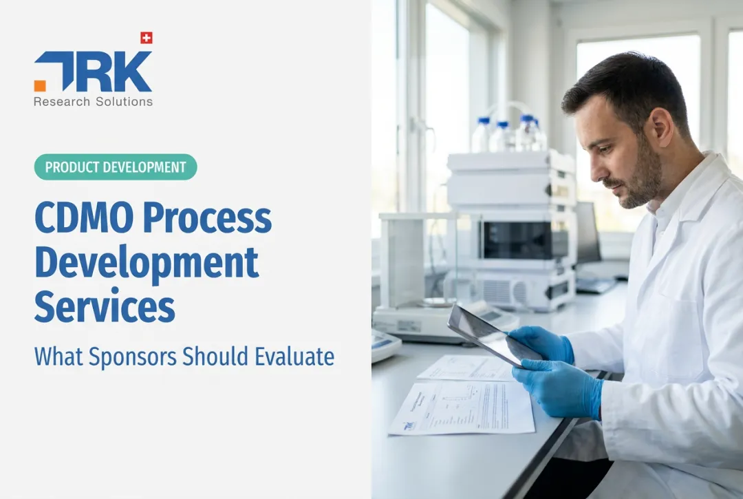 CDMO Process Development Services: What Sponsors Should Evaluate