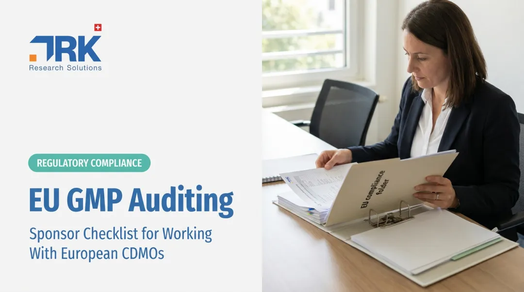 EU GMP Auditing: Sponsor Checklist for Working With European CDMOs