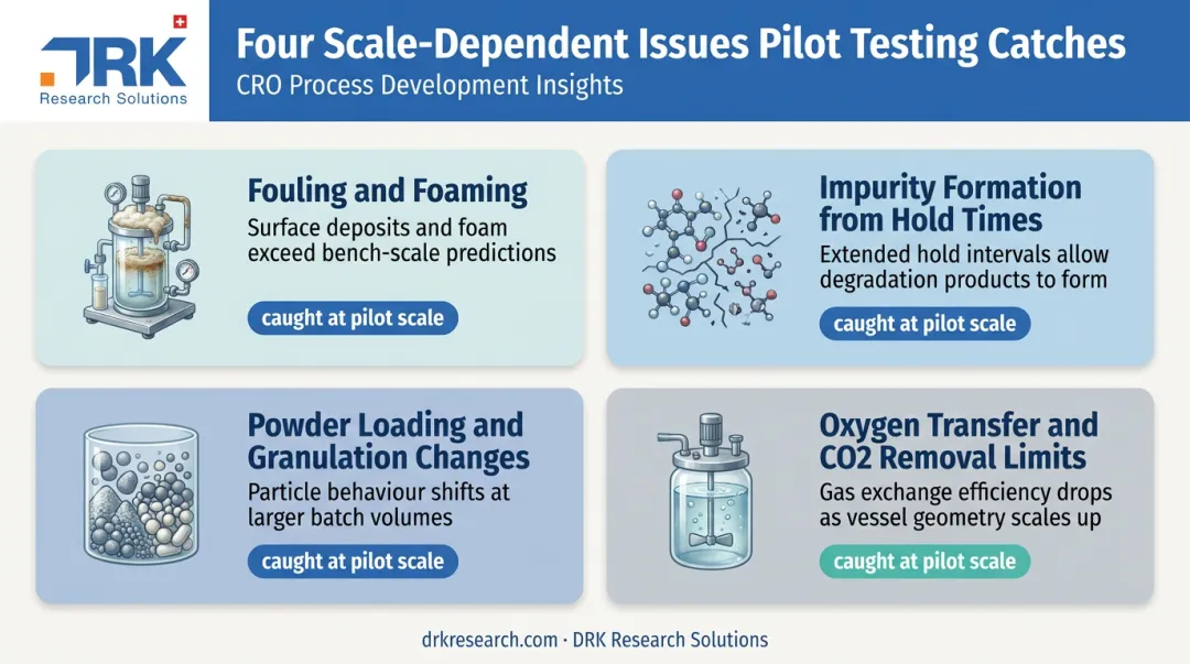 4 scale-dependent issues pilot plants surface before commercial manufacturing