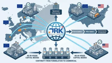 CDMO global manufacturing network supporting pharmaceutical scale-up partnerships