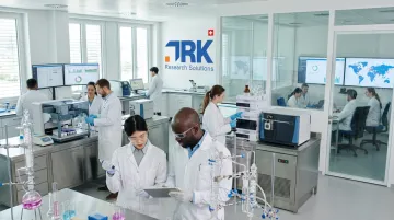 DRK Research Solutions CDMO team supporting pharmaceutical formulation and analytical development