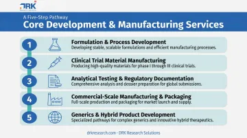 5 core services offered by pharmaceutical CDMO partners overview