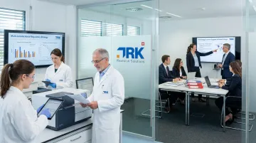 DRK Research Solutions CDMO team supporting pharmaceutical regulatory strategy and formulation
