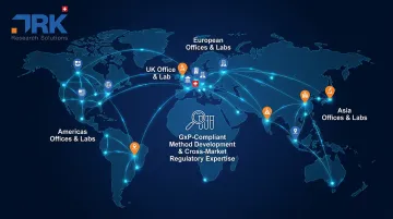 DRK Research Solutions global office network across regulatory markets