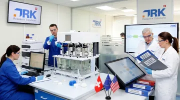 CRO CDMO scientists conducting formulation development and regulatory documentation work