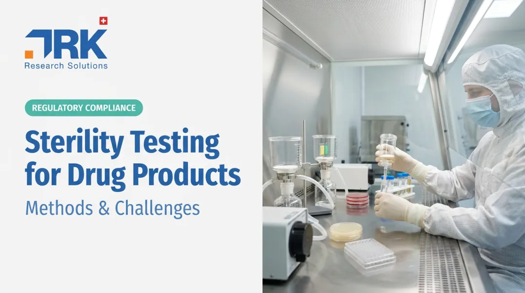 Sterility Testing for Drug Products: Methods & Challenges