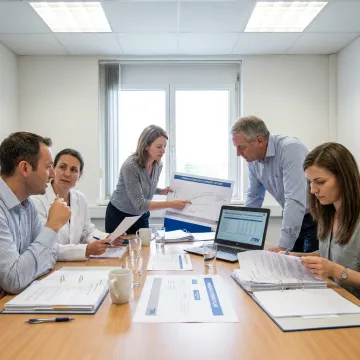 Pharmaceutical team planning product development