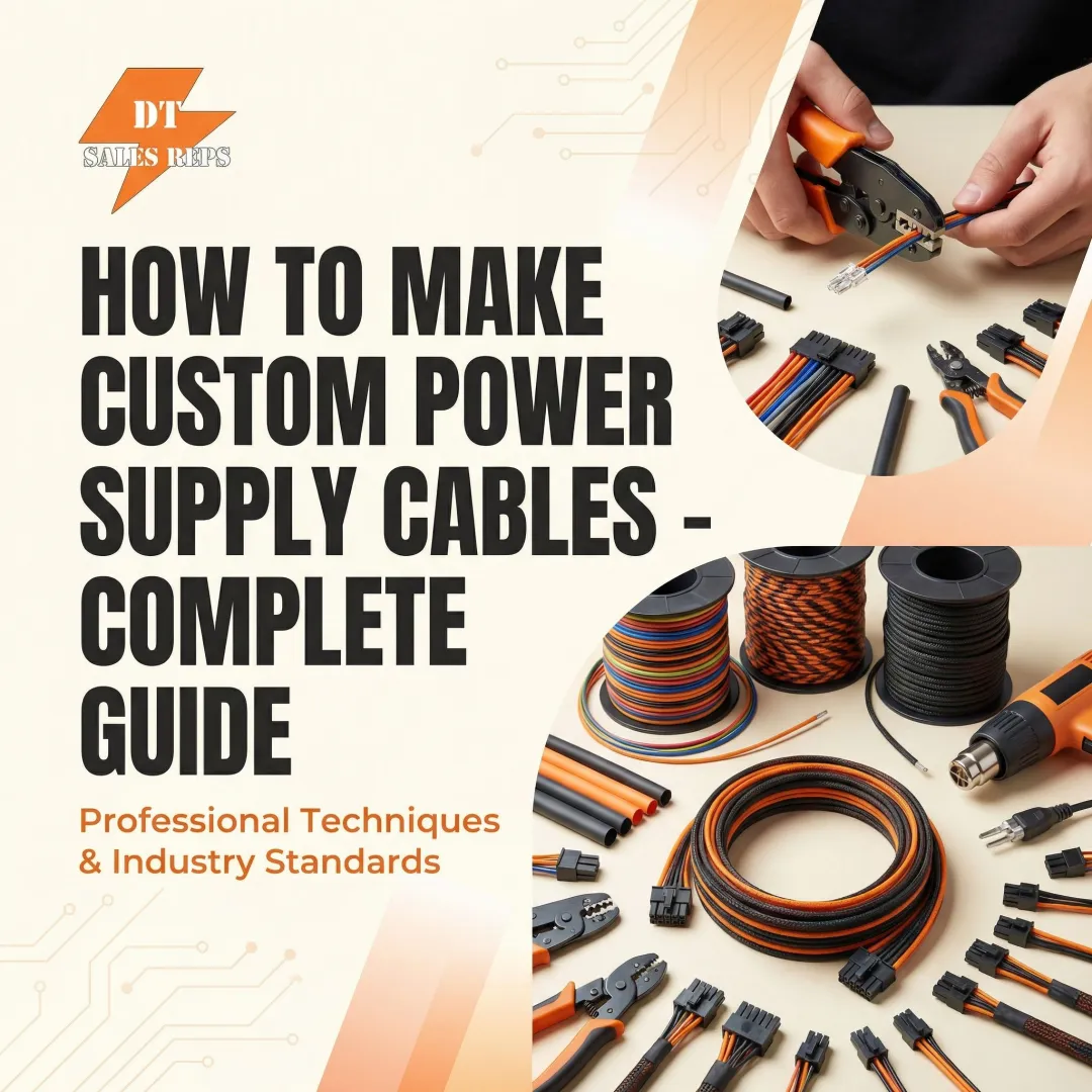 How to Make Custom Power Supply Cables - Complete Guide