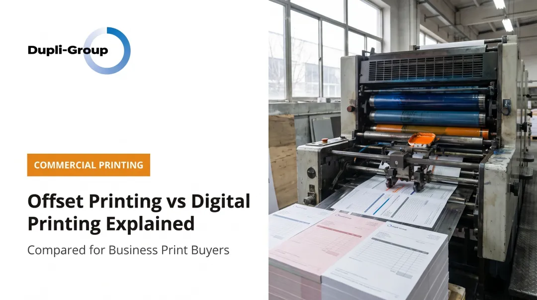 Offset Printing vs Digital Printing Explained
