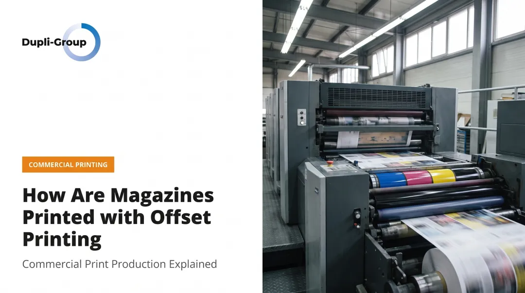 How Are Magazines Printed with Offset Printing