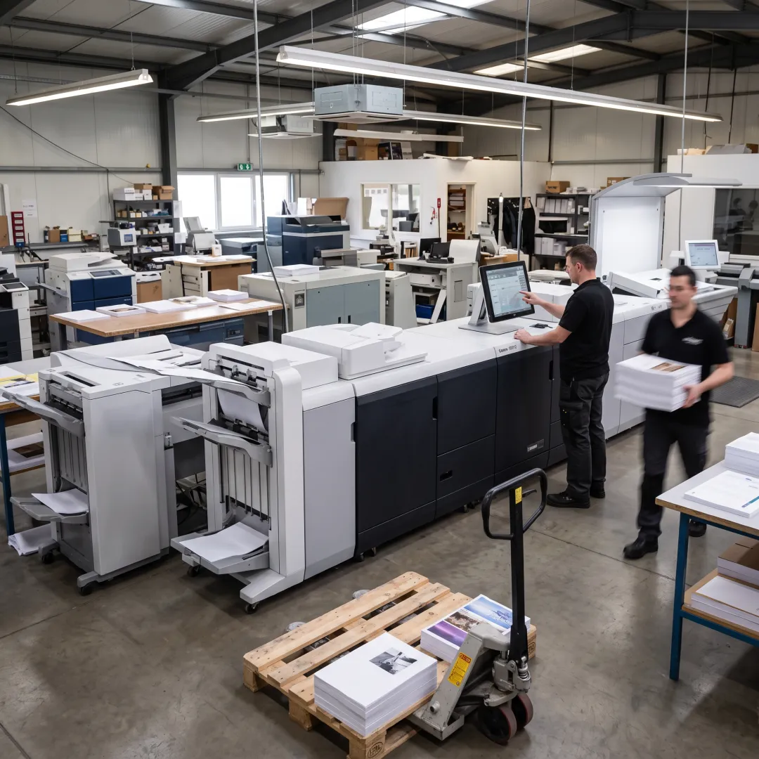 Custom printed business materials and signage