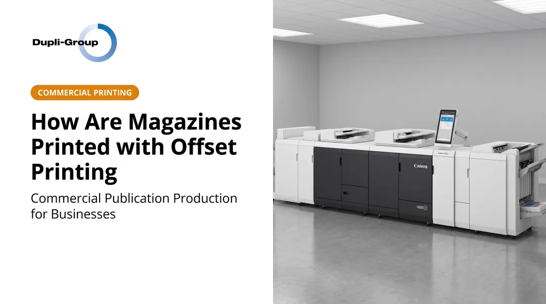 How Are Magazines Printed with Offset Printing