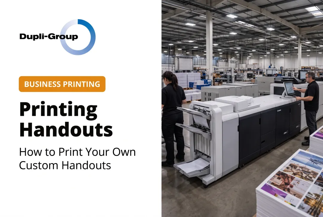 Printing Handouts: How to Print Your Own Custom Handouts