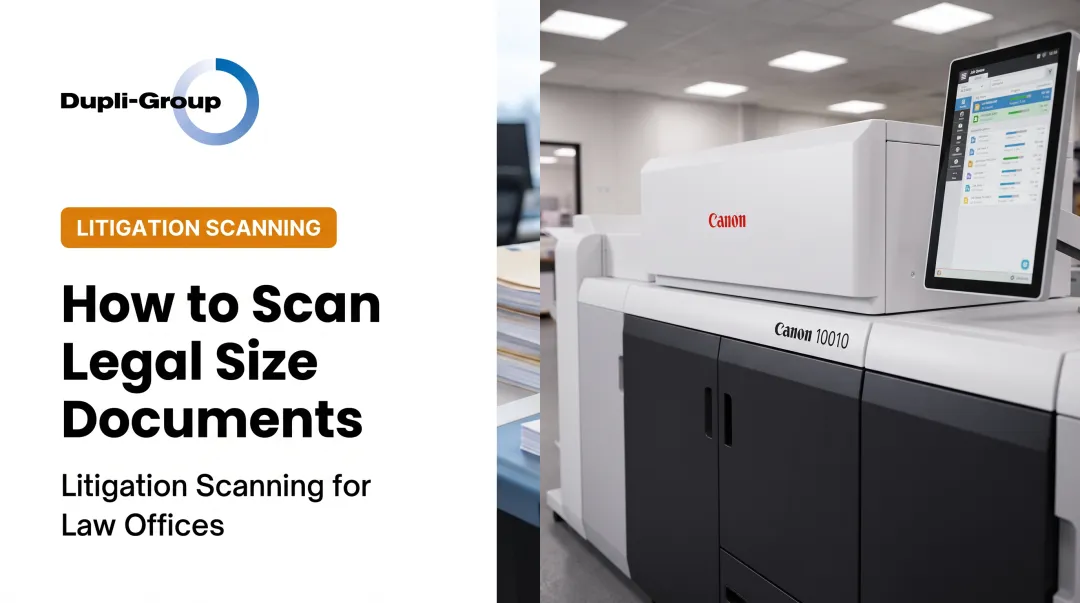 How to Scan Legal Size Documents