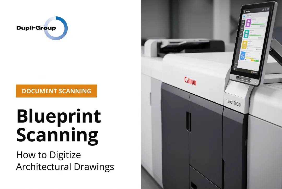 Blueprint Scanning: How to Digitize Architectural Drawings