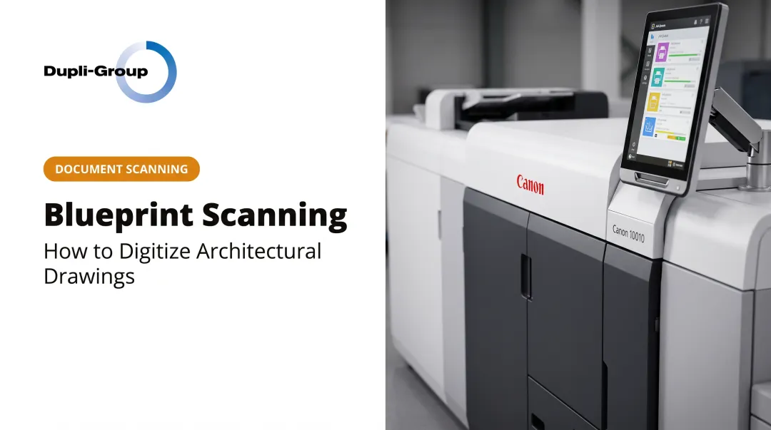 Blueprint Scanning: How to Digitize Architectural Drawings