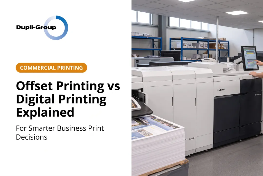 Offset Printing vs Digital Printing Explained
