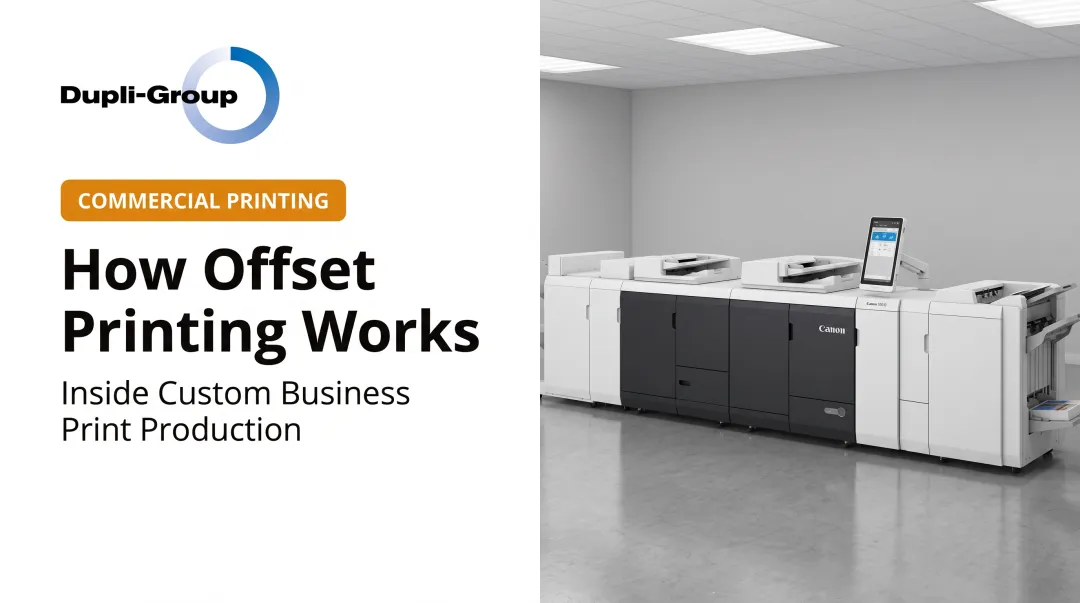 How Offset Printing Works
