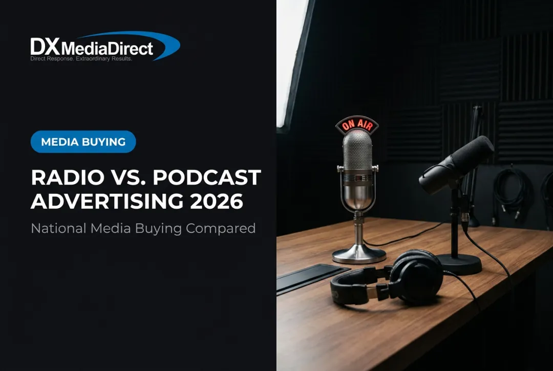 Radio vs. Podcast Advertising 2026