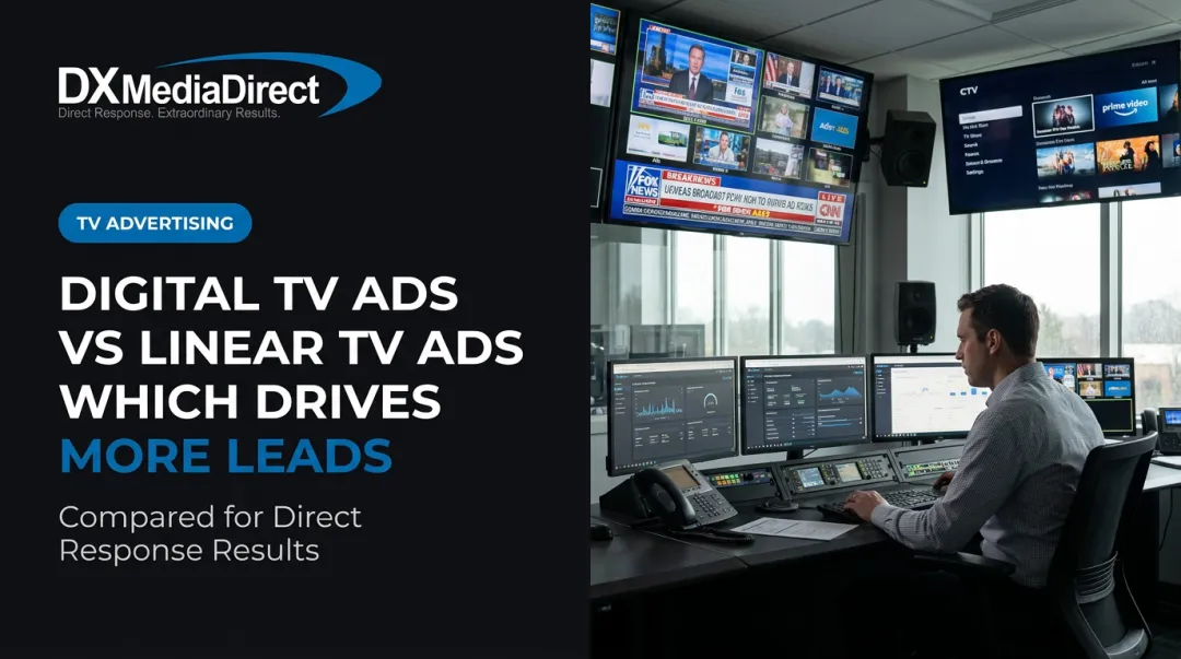 Digital TV Ads vs Linear TV Ads Which Drives More Leads