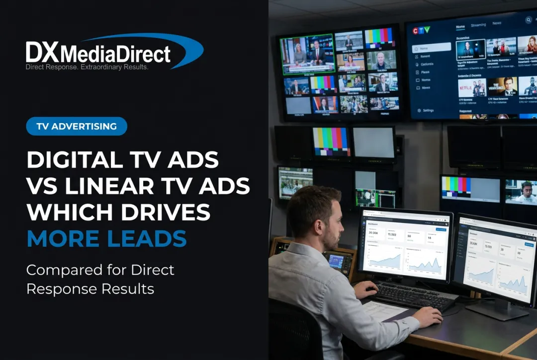 Digital TV Ads vs Linear TV Ads Which Drives More Leads