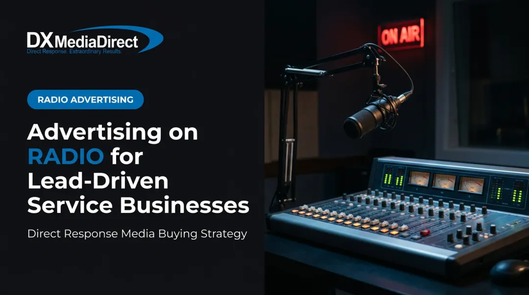 Advertising on Radio for Lead-Driven Service Businesses