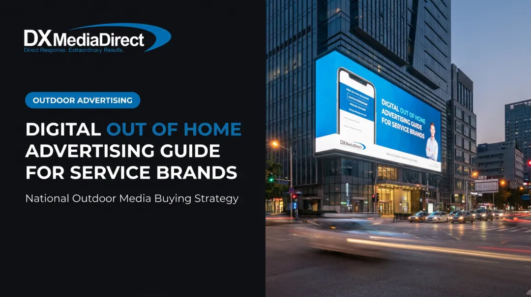 Digital Out of Home Advertising Guide for Service Brands