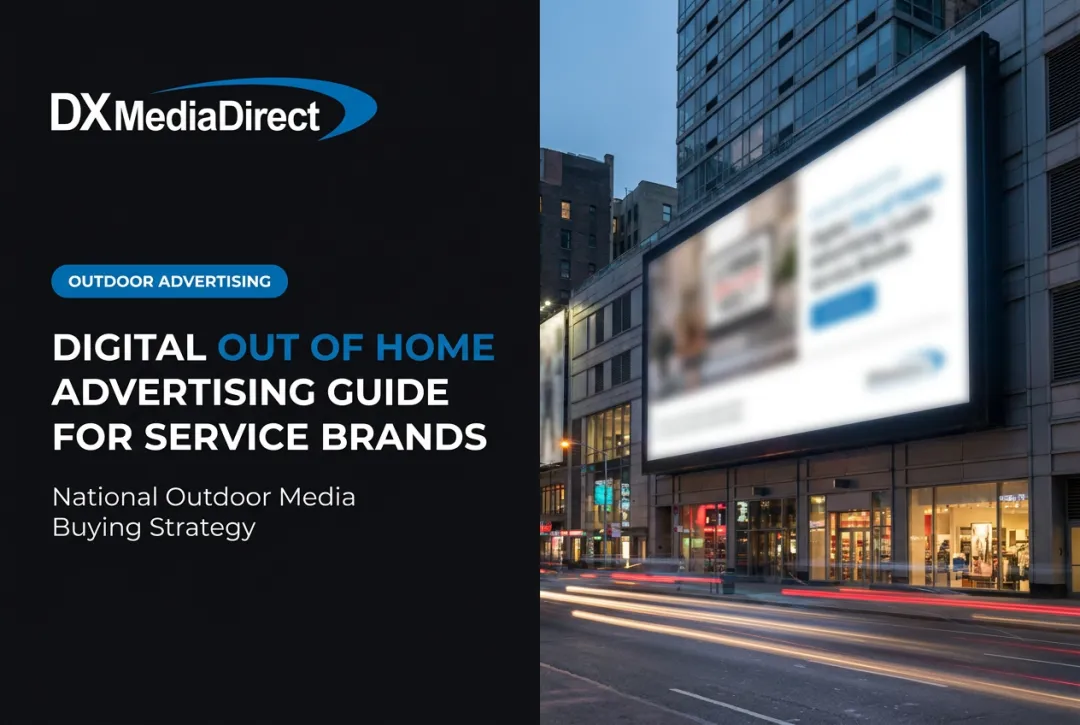 Digital Out of Home Advertising Guide for Service Brands